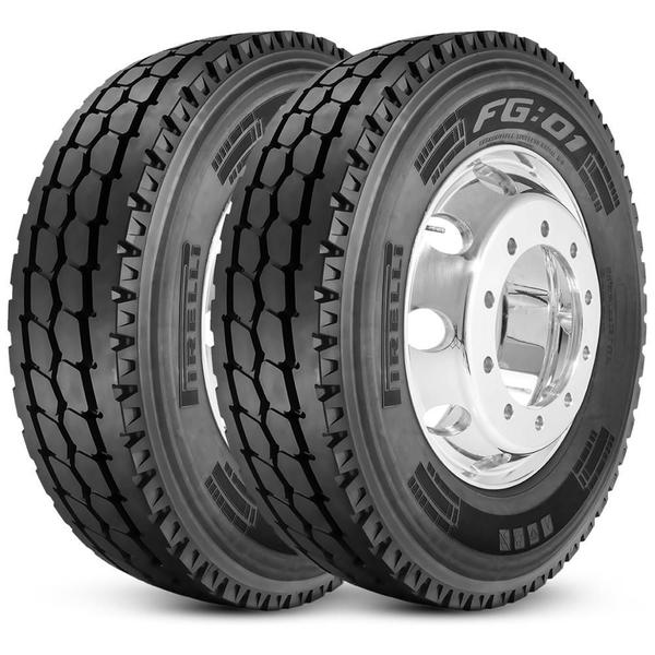 Kit 2 Pneu Pirelli Aro 22.5 295/80r22.5 152/148L M+S Plus Fg01