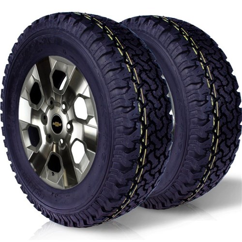 Kit 2 Pneu Remoldado Aro 16 255/70R16 Bf Strong