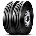 Kit 2 Pneu Tristar Aro 22.5 295/80r22.5 18pr 152/149m Ts735