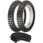 Kit Pneu Xt 225 Xtz 125 Wy 125 Ey 300-21 + 410-18 Tt Viper Maggion