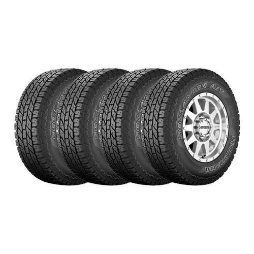 Kit Pneu Yokohama Aro 17 265/65r17 Geolandar A/t G015 Letras Brancas 110t 4 Unidades