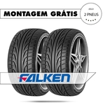 Kit 2 Pneus 205/40 Zr17 Fk452 Falken Fiat 500 2014 A 2017