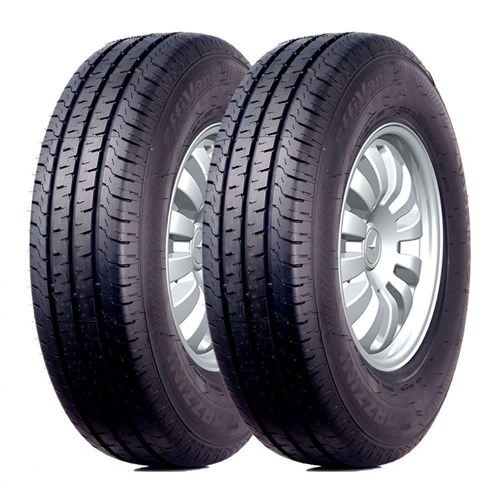 Kit 2 Pneus 195/75R16 C Mazzini Effivan 107/105R 8 Lonas