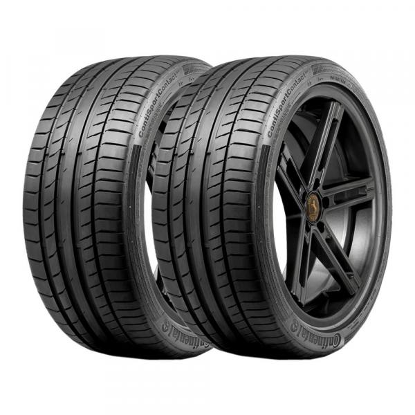 Kit 2 Pneus 245/35R18 ContiSportContact 5 Run Flat 88Y Fabricação 2015 - Continental