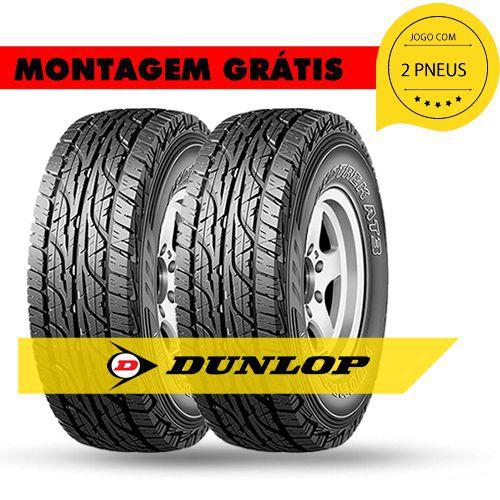 Kit 2 Pneus 265 65 R17 112s Grandtrek At3 Dunlop Hilux Pajero Ranger Sw4 Dakar Landcruiser - Gnr