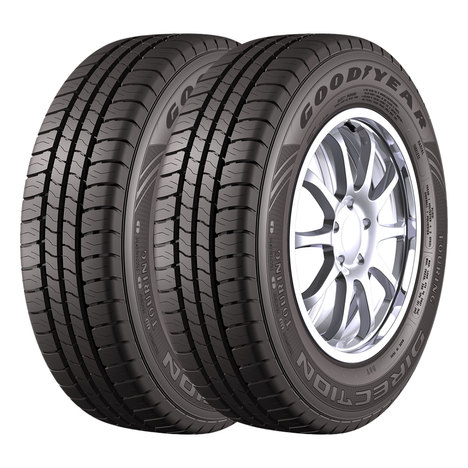 Kit 2 Pneus Aro 13 165/70R13 Goodyear Direction Touring