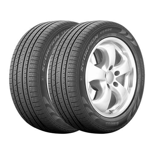 Kit 2 Pneus Aro 17 Pirelli 225/65R17 102H Scorpion Verde All Season