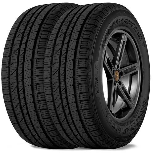 Kit 2 Pneus Continental Aro 16 195/60r16 89h Cross Contact Lx Sandero Stepway Hb20x