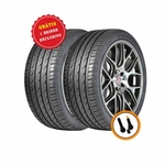 Kit 2 Pneus Delinte Aro 15 165/50R15 DH2 72V + Válvulas