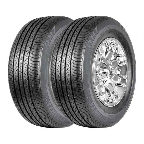 Kit 2 Pneus Delinte Aro 17 225/65r17 Dh7 Suv 102h + Válvulas