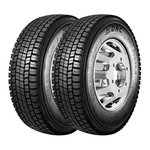 Kit 2 Pneus DRC Aro 22,5 275/80R22,5 D-721 16 Lonas 149/146L