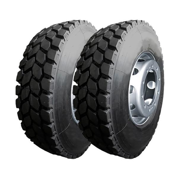 Kit 2 Pneus DRC Aro 22,5 275/80R22,5 D941 16 Lonas 149/146L