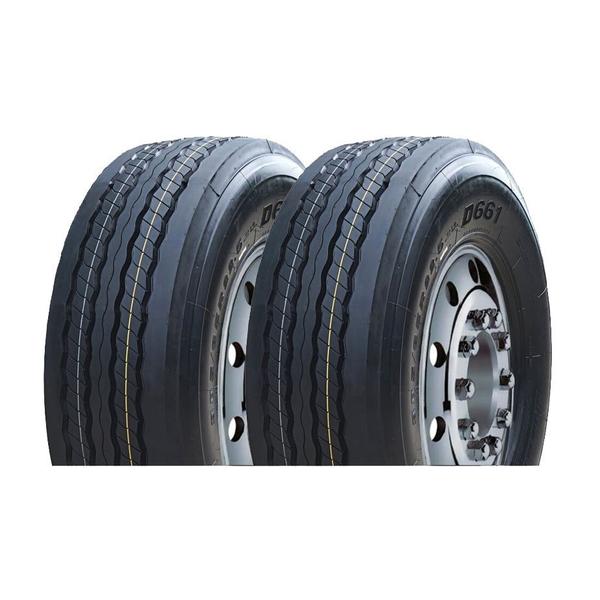 Kit 2 Pneus DRC Aro 22,5 385/65R22,5 D661 20 Lonas 160M