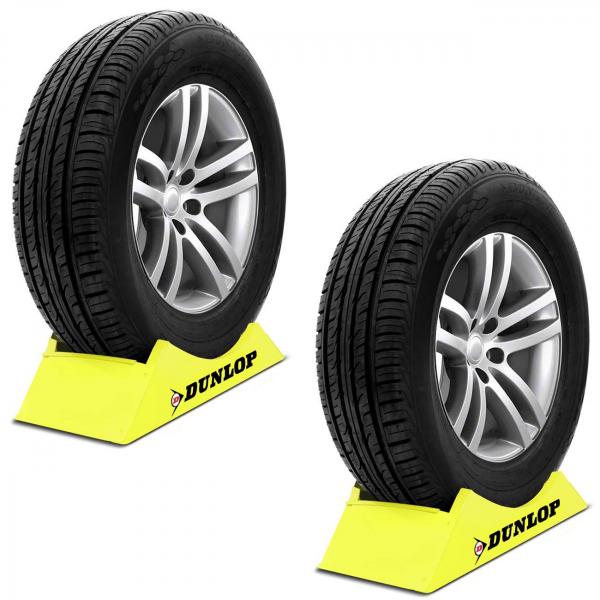 Kit 2 Pneus Dunlop Aro 17 225/65R17 102V GRANDTREK PT3 Caminhonete Pick-Up SUV