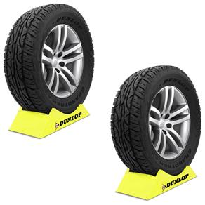 Kit 2 Pneus Dunlop Aro 17 265/65R17 112S AT3 Caminhonete Pick-Up SUV