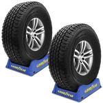 Kit 2 Pneus Goodyear Aro 15 31x10.50R15 109S Wrangler All-Terrain Adventure Caminhonete Pick