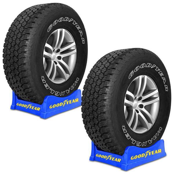 Kit 2 Pneus Goodyear Aro 16 265/70R16 112T Wrangler All Terrain Adventure Letras Brancas