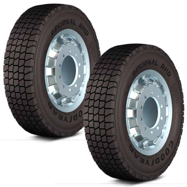 Kit 2 Pneus Goodyear Regional RHD Aro 17.5 215/75R17.5 126/124L