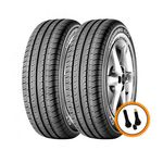 Kit 2 Pneus Gt Radial Aro 13 165/70r13 Champiro Eco 79t + Válvula