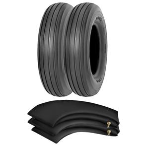 Kit 2 Pneus Implemento 600-16 6l Tubetype Ra45 Pirelli + Câmaras