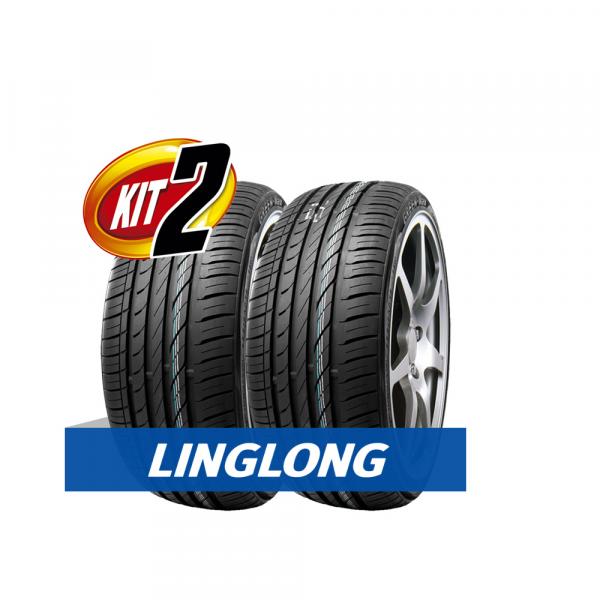 Kit 2 Pneus Ling Long Aro 15 185/45R15 Green Max 75V