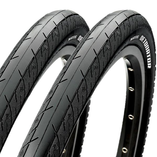 Kit 2 Pneus Maxxis Detonator 26x1.00 Dobrável Kevlar Preto