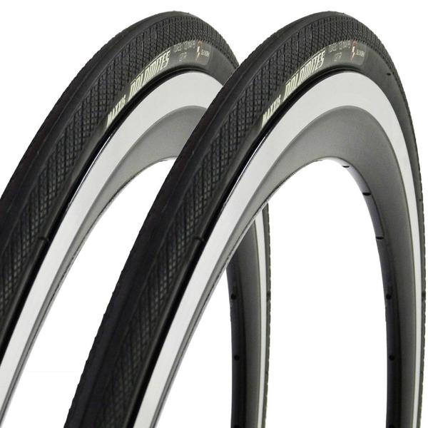 Kit 2 Pneus Maxxis Dolomites 700x23C Dobrável (Kevlar) Preto