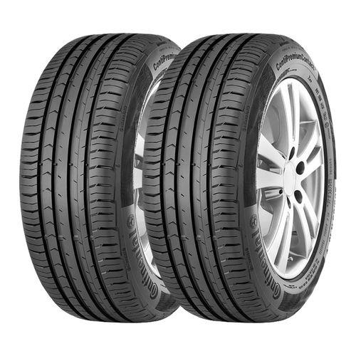 Kit 2 Pneus para Renault Sandero Continental Aro 15 185/65r15 Contipremiumcontact 5 88h