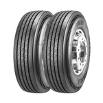 Kit 2 Pneus Pirelli Aro 22,5 295/80R22,5 FR-88 18 Lonas 152/148M