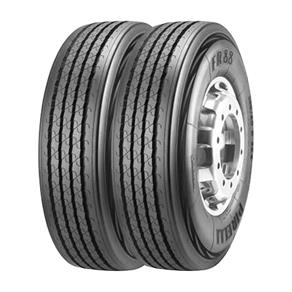 Kit 2 Pneus Pirelli Aro 22.5 295/80r22.5tl 152/148m Fr88