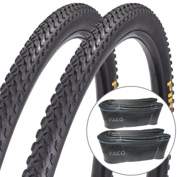 Kit 2 Pneus Pirelli Scorpion MB2 29x2.00 Arame e 2 Câmaras Paco