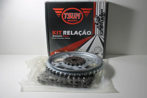 Kit Relação Completo Tsum Honda Cg150 (Aço 1045).