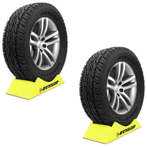 Kit 2 Unidades Pneus Dunlop At3 Aro 17 265/65r17 112s Caminhonete Pick-up Suv