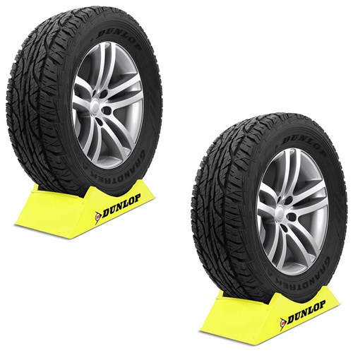 Kit 2 Unidades Pneus Dunlop At3 Aro 17 265/65R17 112S Caminhonete Pick-Up Suv