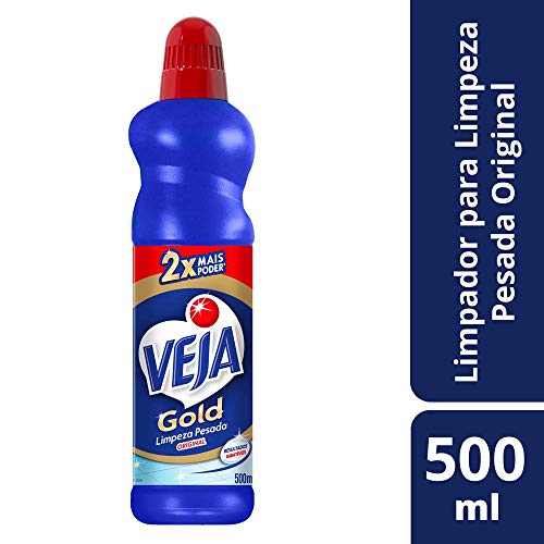 Limpador Veja Gold Limpeza Pesada Original, 500ml