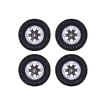 4pcs rodas trilha Peças para 1/16 WPL B14 C24 FY001 FY002 FY003 Militar Truck RC Car