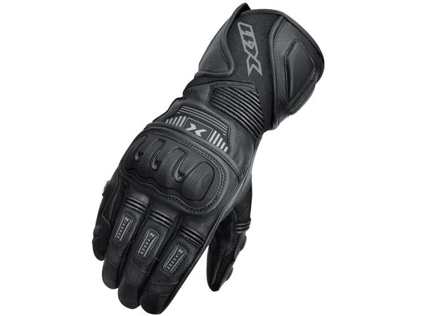 Luva X11 Impact 2 Cano Longo Couro Com Proteção + Balaclava X11