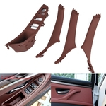 7pcs / Set Para Bmw Série 5 F18 F10 520 523 525 Reddish Browndoor Identificador De Janela Painel Interruptor Para Bmw Série 5 F18 F10 520 523 525