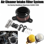  New Motorcycle Air Cleaner Intake Filter System para 2004-2018 Harley Sportster XL 883 XL1200 Black Chrome cores ouro