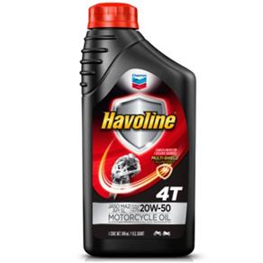 Óleo Motor Havoline Motocicleta 4T JASO MA 20w50 Api SL