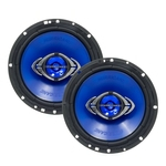 Par de Alto Falantes 6 Hurricane Quadriaxial CM6 New - 130 Watts RMS