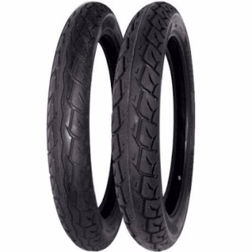 Par de Pneu Moto 80/100 14 + 60/100 17 Honda Pop Biz Levorin