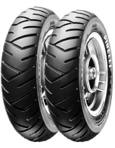 Par de Pneu Pirelli Sl 26 90/90-12 + 3.50-10 Honda Lead 110