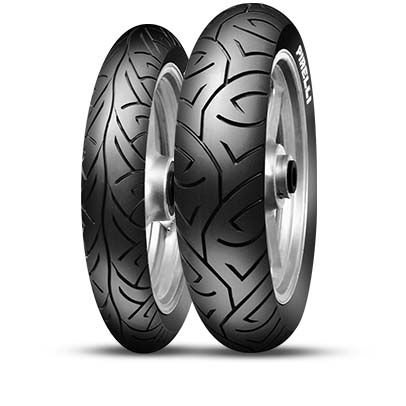 Par de Pneu Pirelli SPORT Demon 110/70-17 TL + 140/70-17 TL