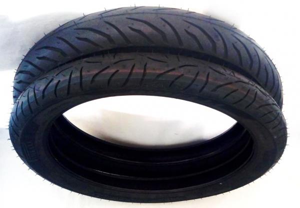 Par De Pneus Pirelli Suzuki Yes / Gsr150 Sem Câmara