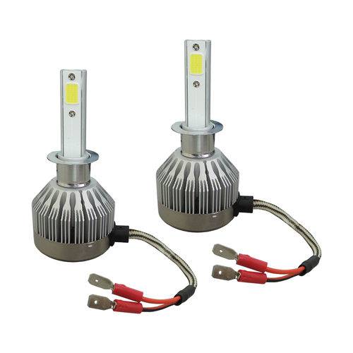 Par Lâmpada Super LED H1 12V 24V 6500K Tiger Auto