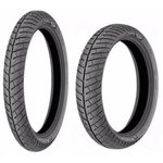 Par Pneu 300-18 + 350-16 Michelin City Pro Intruder E Kansas