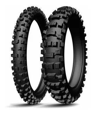 Par Pneu 120/90-18 + 80/100-21 Michelin Ac 10 Cross Trilha