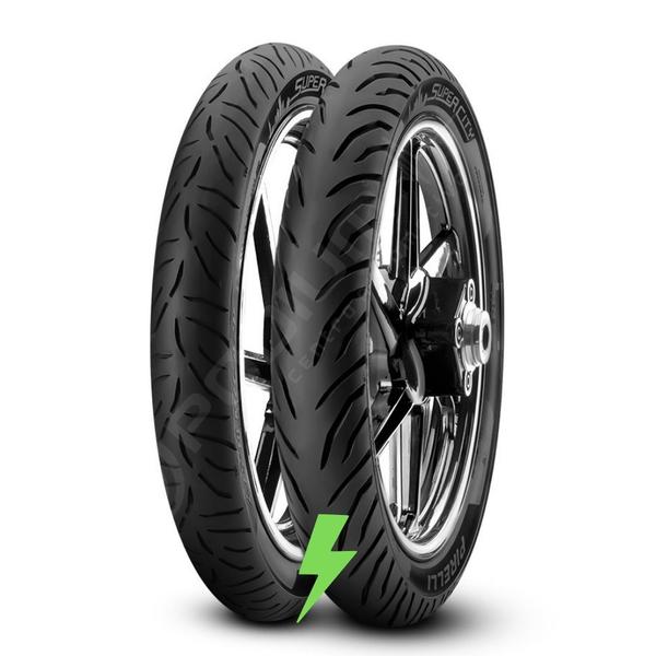 Par Pneu 100/90-18 + 80/100-18 Super City Pirelli