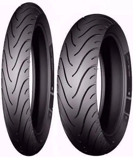 Par Pneu 110/70-17 + 2 Und 140/70-17 Michelin Pilot Street